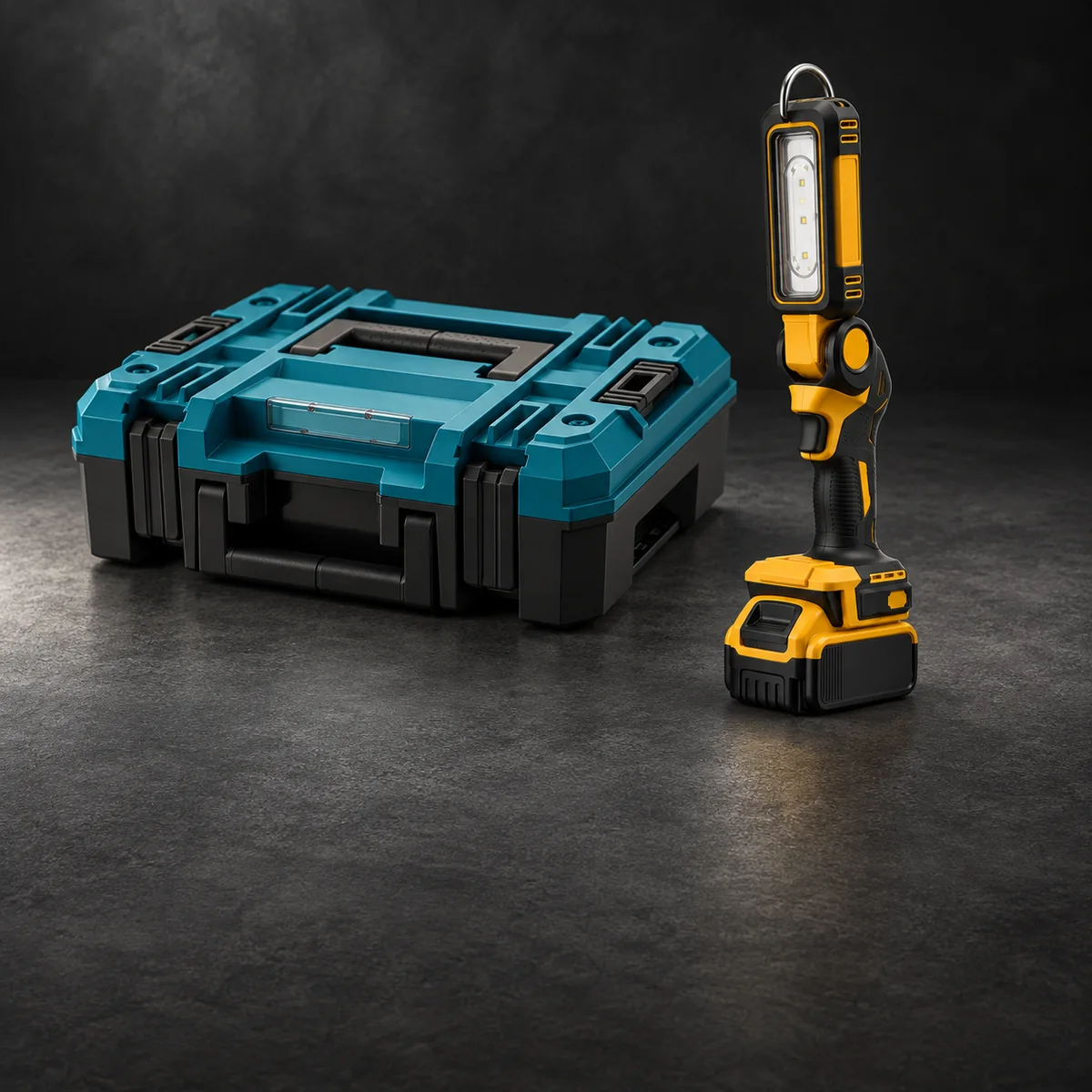 Cordless tool cases and kit options