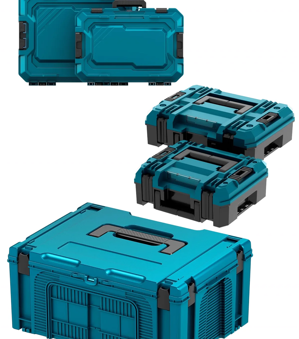 Cordless tool cases and kit options